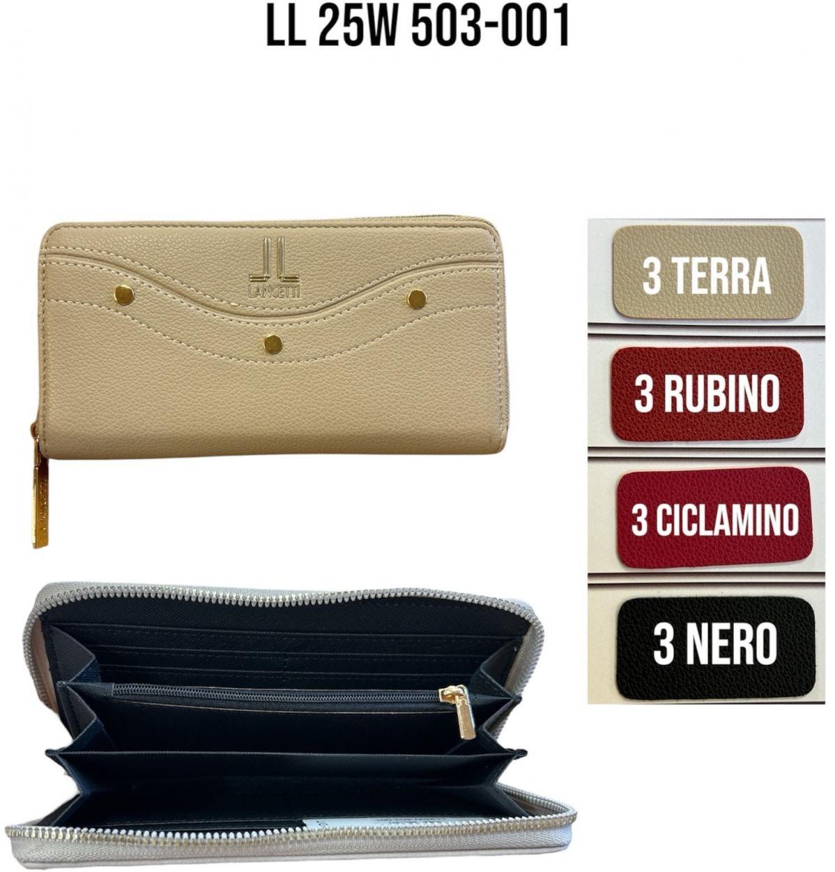 PORTAFOGLI LANCETTI 25W D. PU 503001 41188