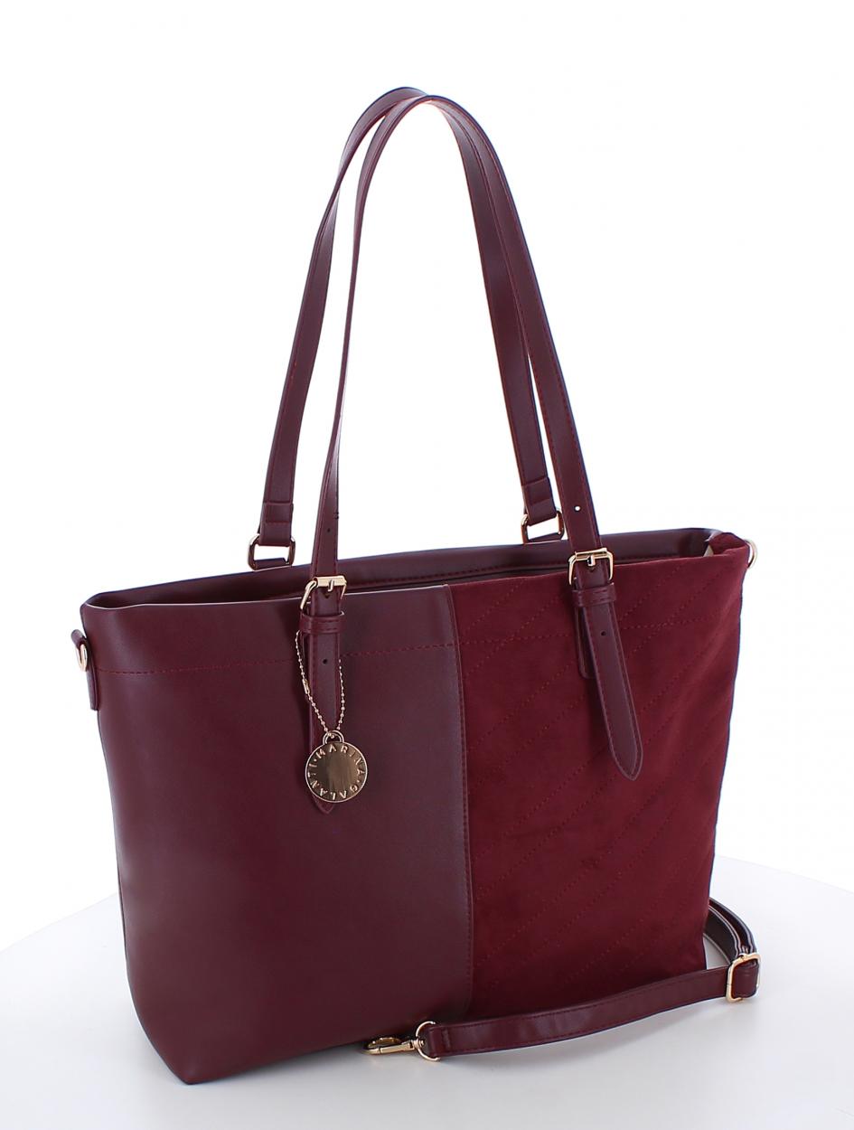 MB0639SG3 BORSA A SPALLA MG BORDEAUX 42x29x13cm 40627