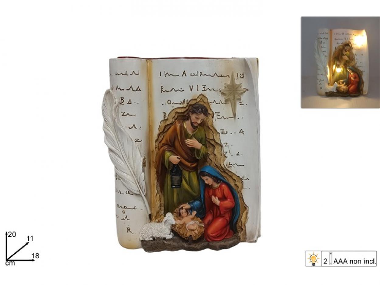 LIBRO CON NATIVITA' CON LUCE 255323 40649