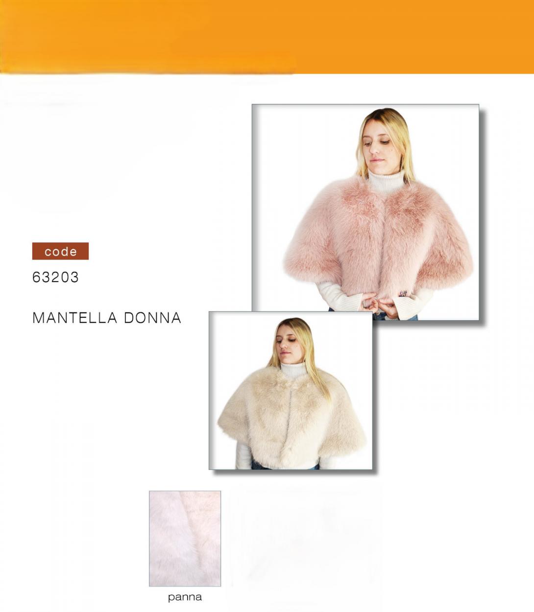 63203PAN SCIALLE CON PELO PANNA 41100