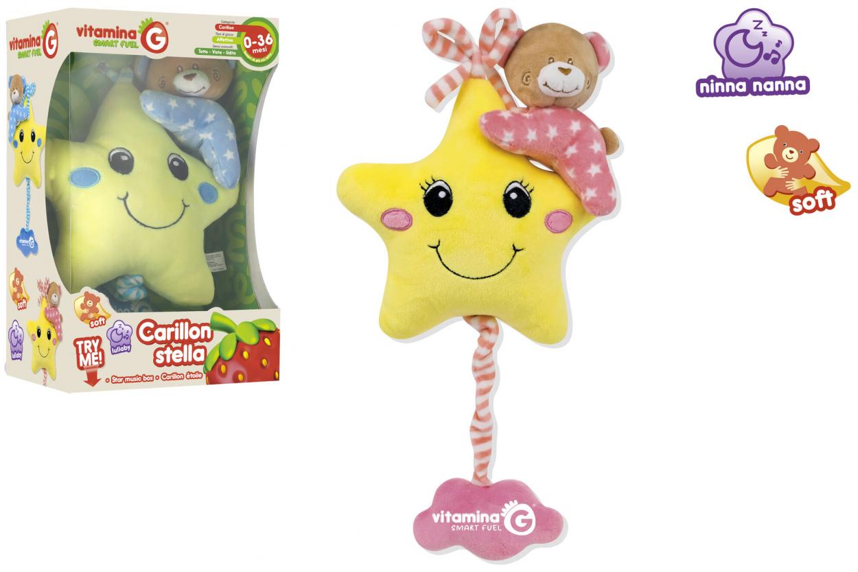 CARILLON STELLA 18x15cm CON ORSETTO TRY ME 05560 41185