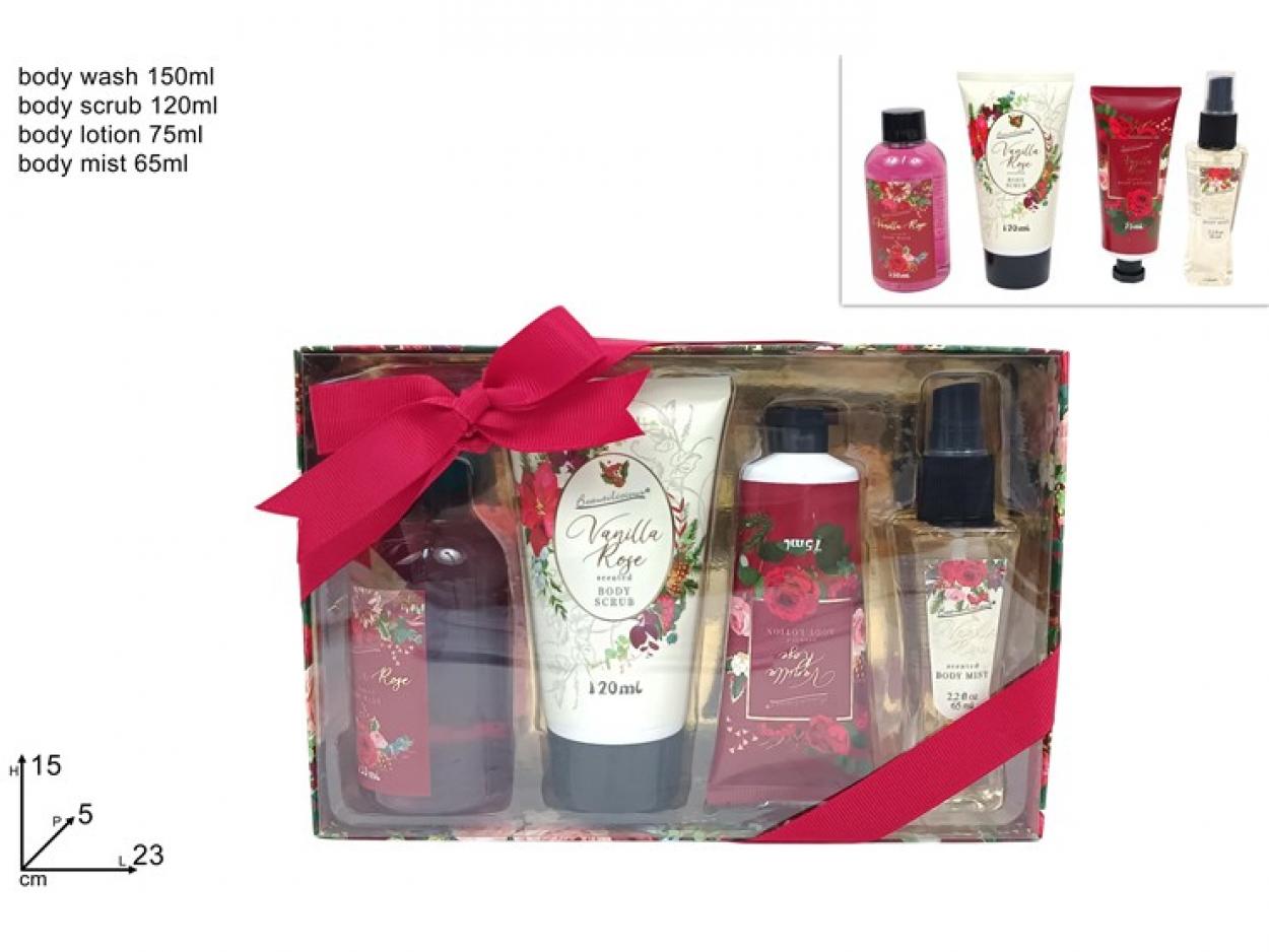 CONFEZIONE REGALO 4pz LINEA CORPO 344362 40649