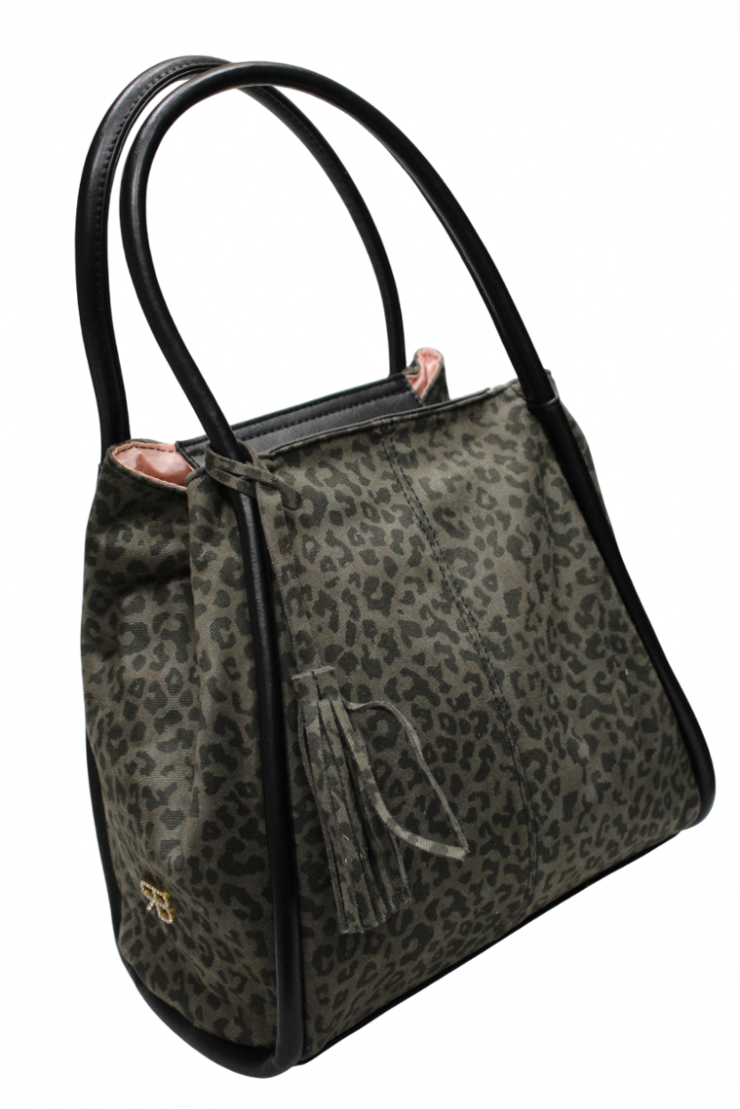62123/LEO3 NE SHOPPING/SACCA NERO 28x25cm 41233