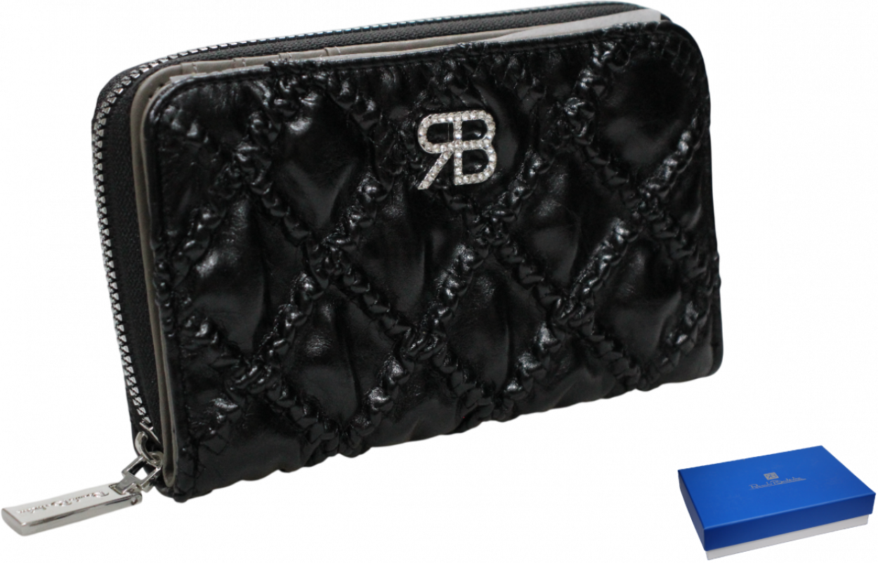 2491/SRB3 BL XS PFOGLIO NERO 14x9cm 41233