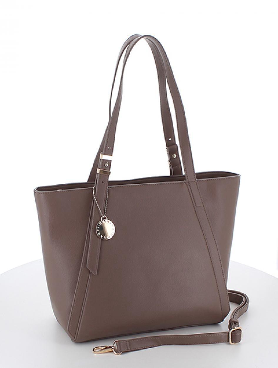 MB0653SG2 BORSA A SPALLA MG TAUPE 40x27x12cm 40627