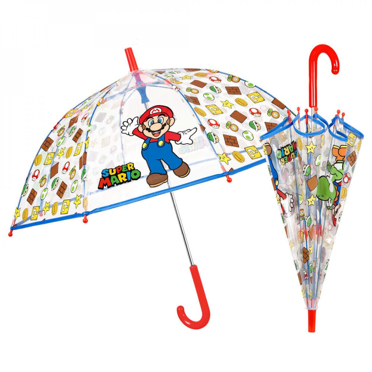 OMBRELLO MANUALE 45cm CUPOLA POE SUPERMARIO 75080 40035