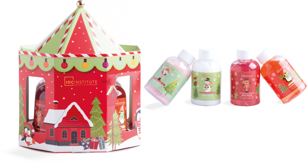 IDC INSTITUTE CHRISTMAS CAROUSEL GIFT SET 90372 52555