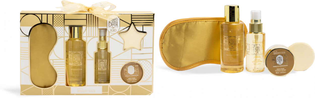 IDC INSTITUTE SCENTED BATH GOLD RELAX ESSENTIALS 42257 52555