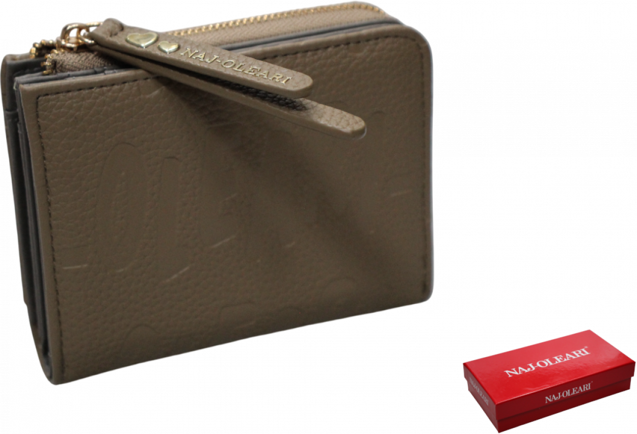 2497/SOFY TA PORTAFOGLIO DONNA TAUPE 12x9cm 41233