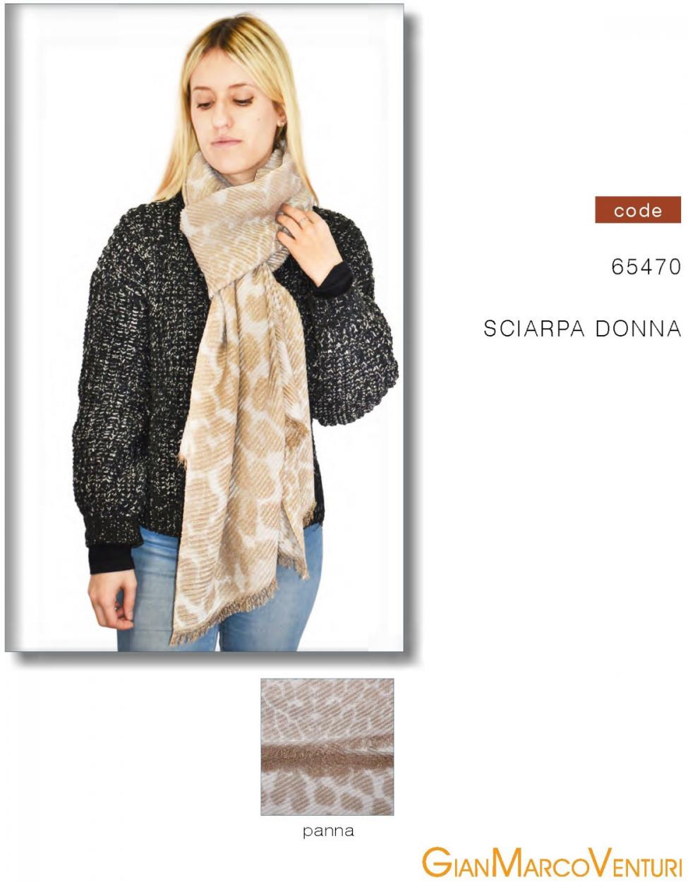 SCIARPA DONNA PANNA 65470PAN 41100