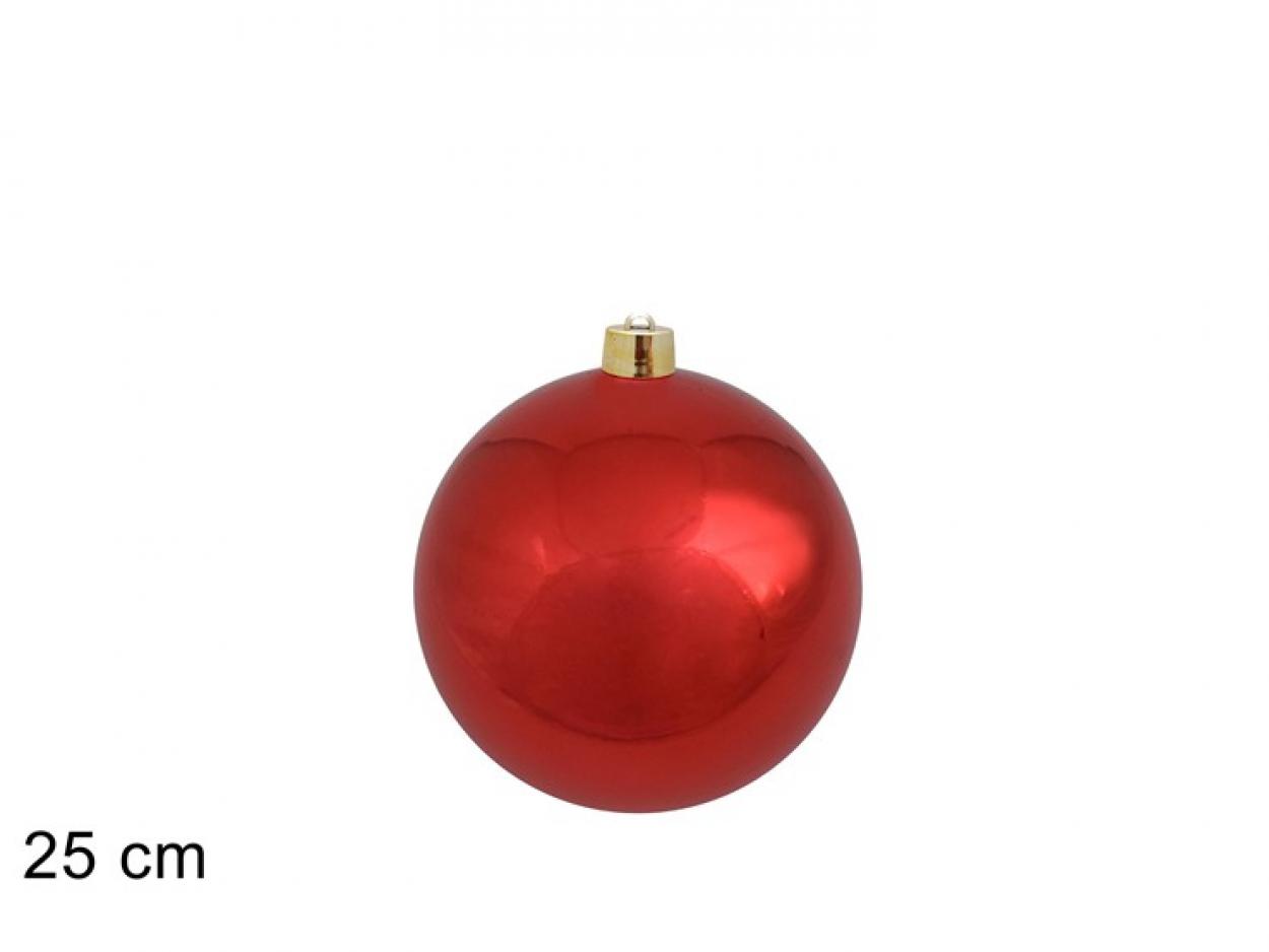 PALLA 25cm LUCIDA ROSSA 398600 40649