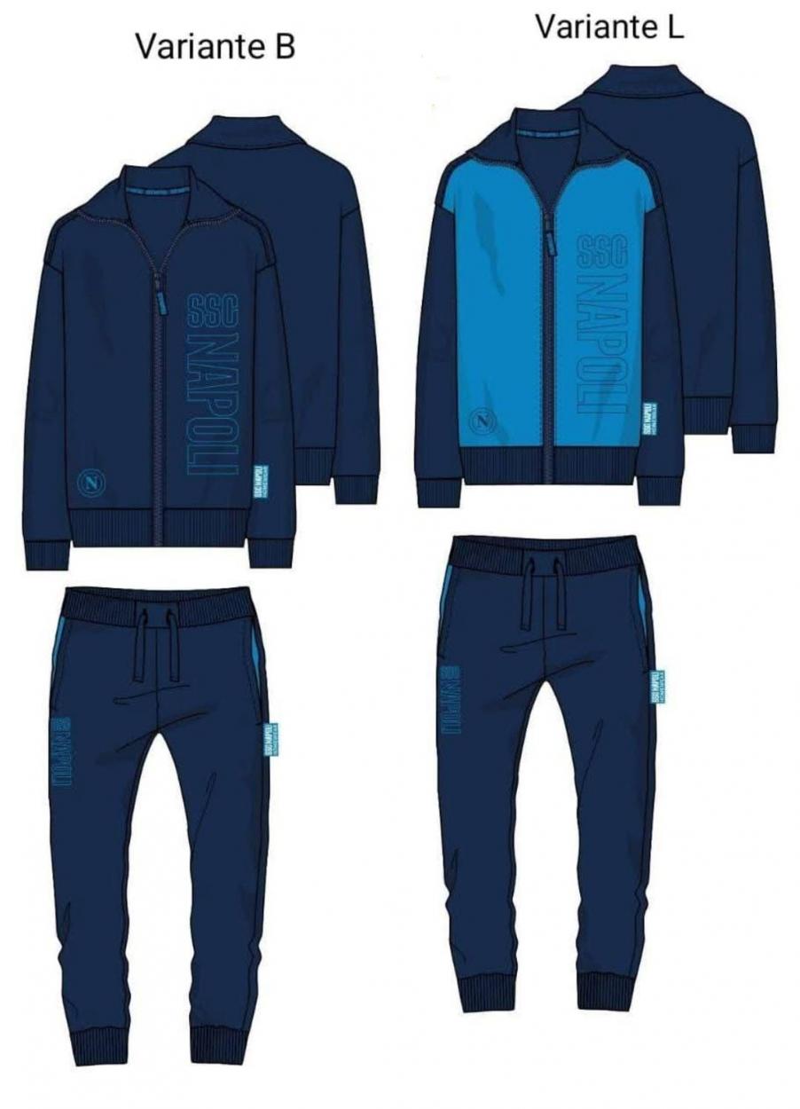 PIGNF101160 PIGIAMA FULLZIP ADULTO NAPOLI 40703