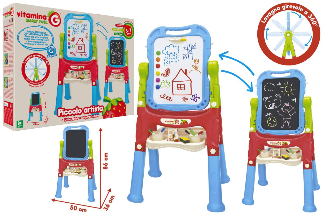 LAVAGNA MAGNETICA 88cm CON ACCESSORI 48pz 05594 41185