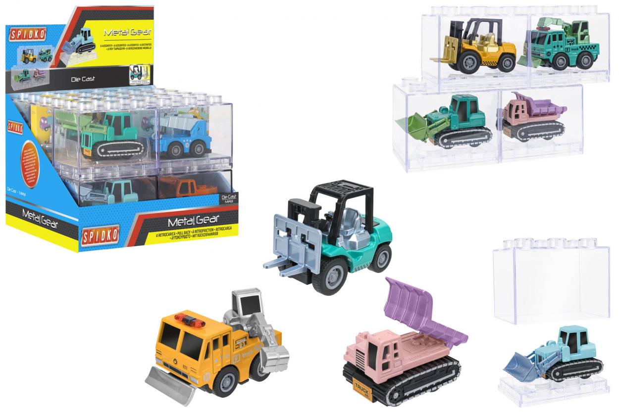 VEICOLI LAVORO DIE CAST RETROCARICA 42689 41185