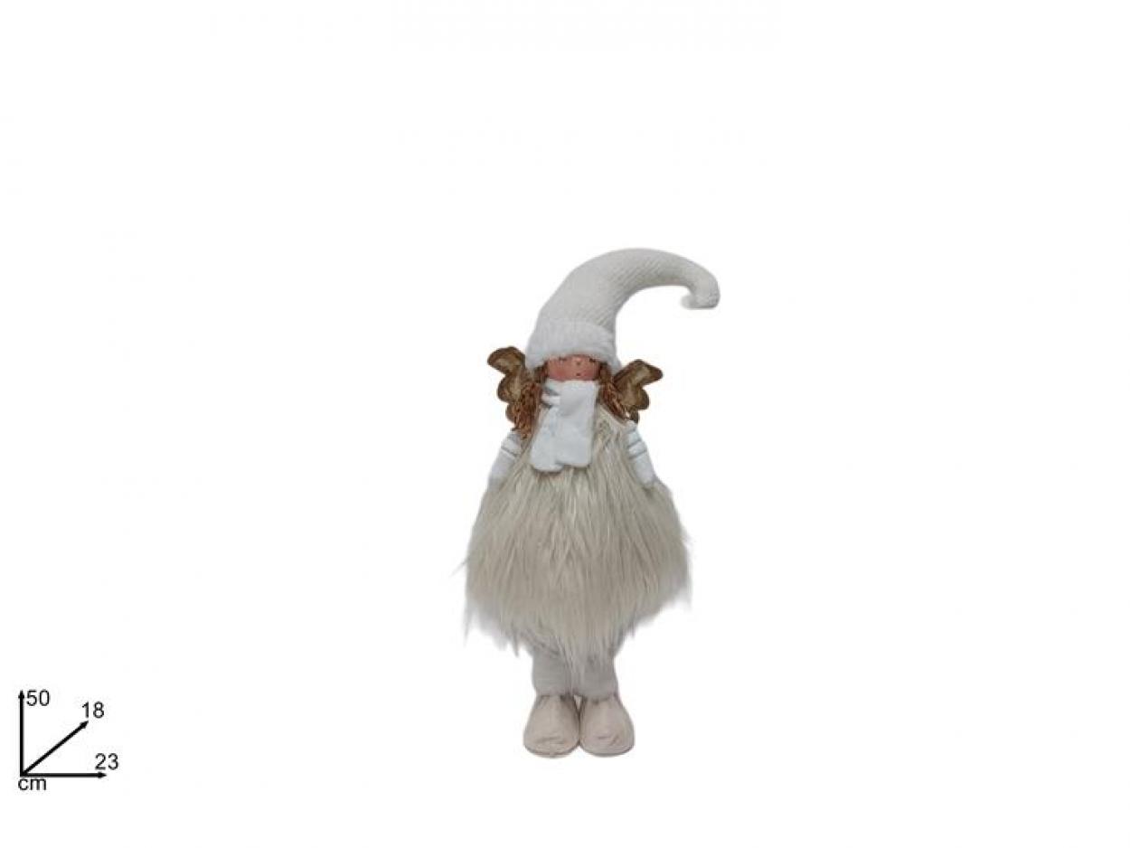 ANGELO 50cm CON ABITO BIANCO 221236 40649