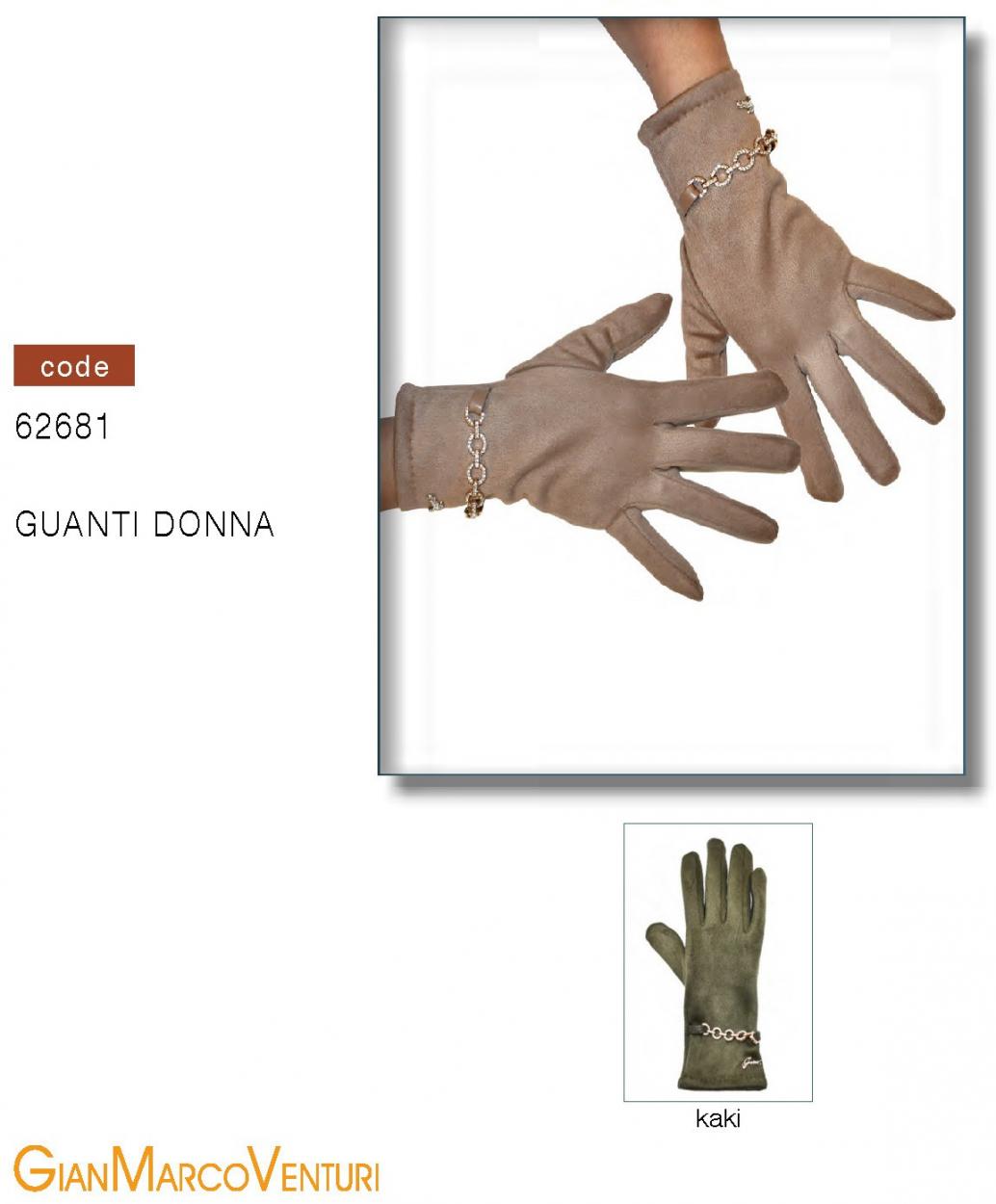 GUANTO DONNA GMV KAKI 62681KA 41100