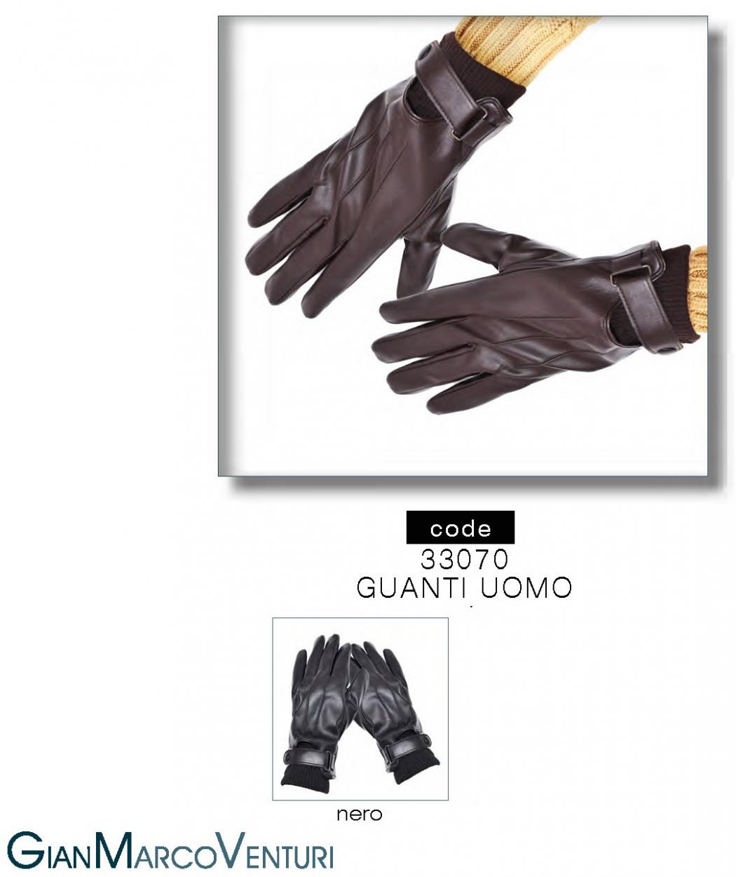 GUANTI UOMO GMV NERI 33070N 41100
