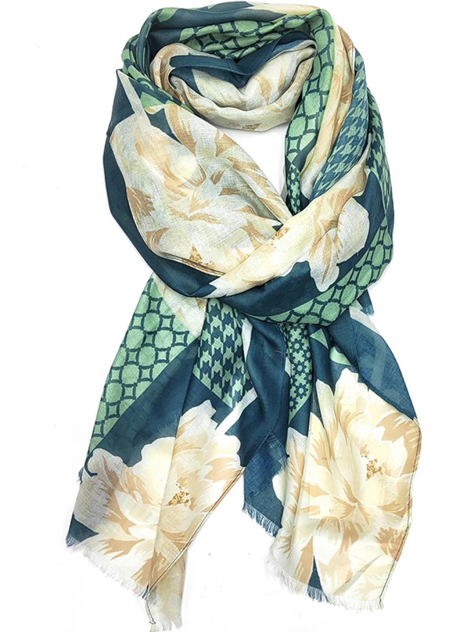 LB25W201-62 SC SCACCHIERA VERDE 80x180cm 55392