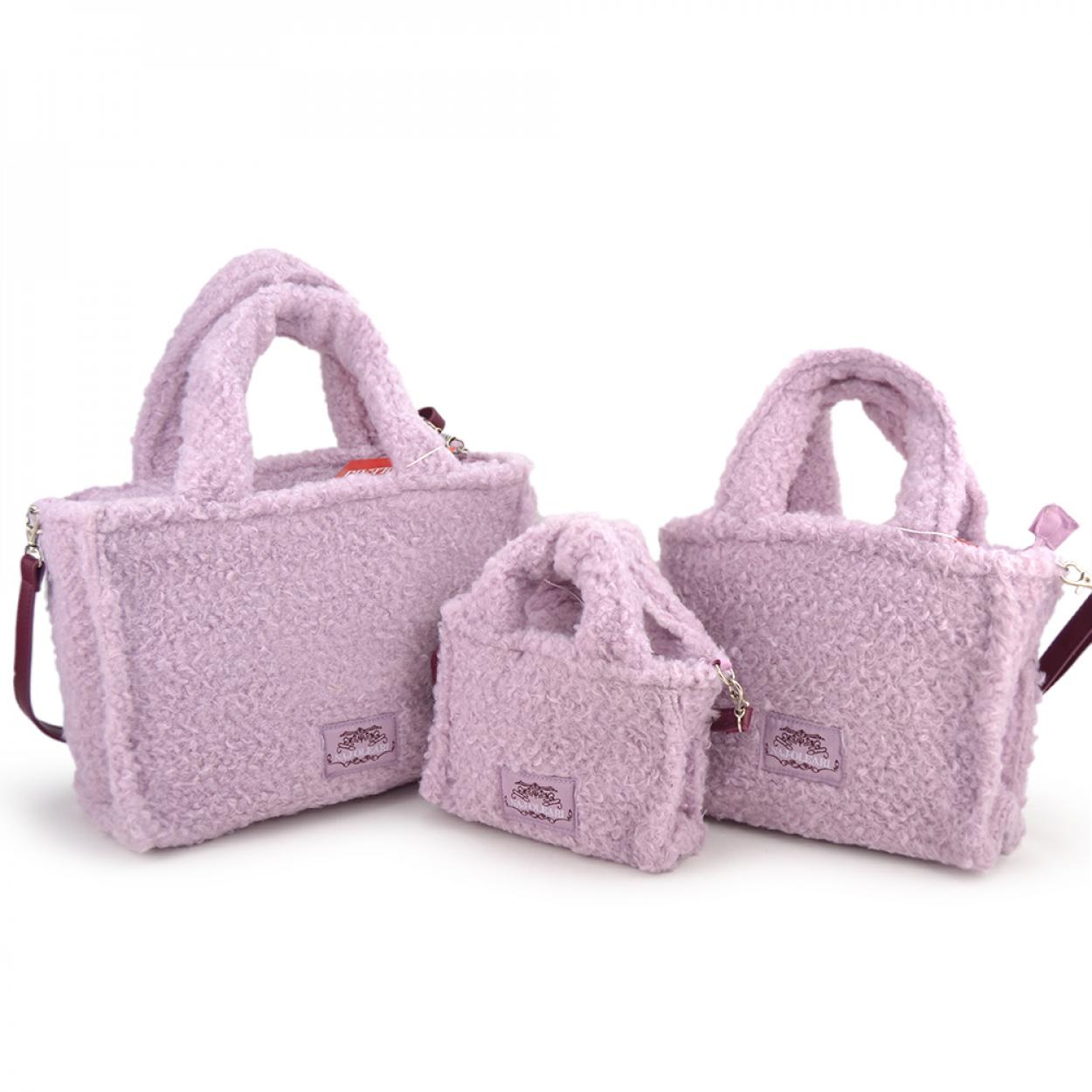 62140/SETTED3 RO L BAULETTO, M BAULETTO, S MINI BAULETTO ROSA 41233