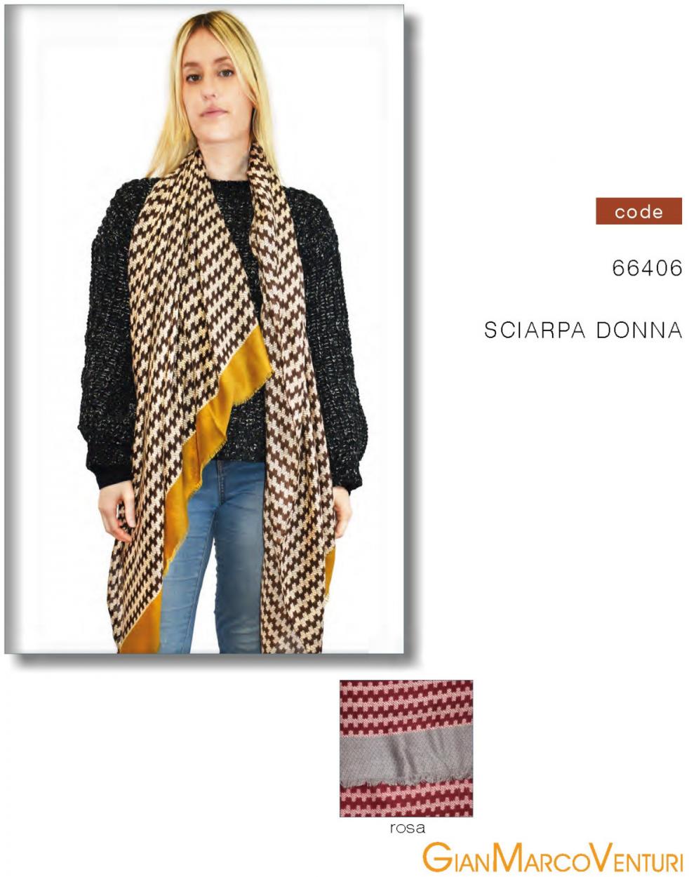 SCIARPA DONNA ROSA 66406RO 41100