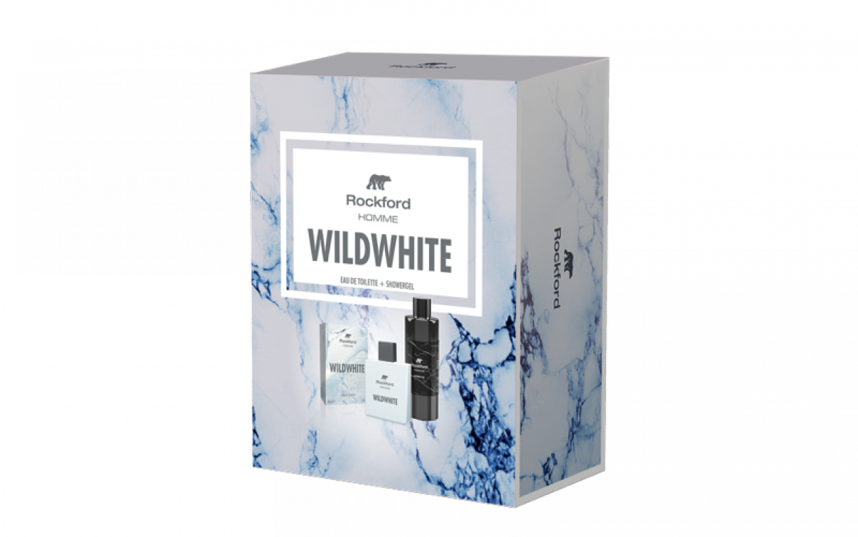 GA2093703 ROCKFORD WILDWHITE EDT 100ml + SHOWER GEL 250ml 41454