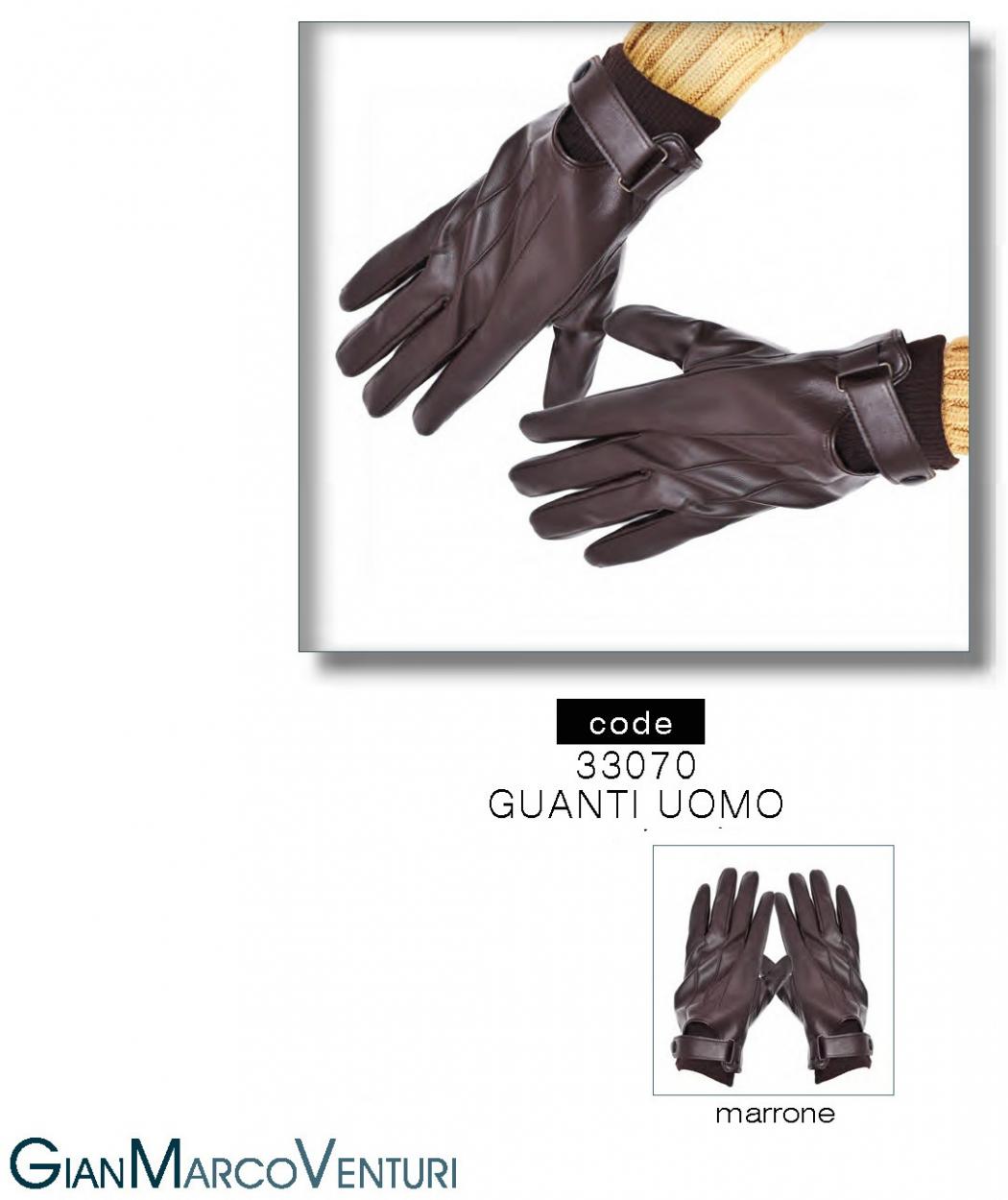 GUANTI UOMO GMV MARRONE 33070MARR 41100