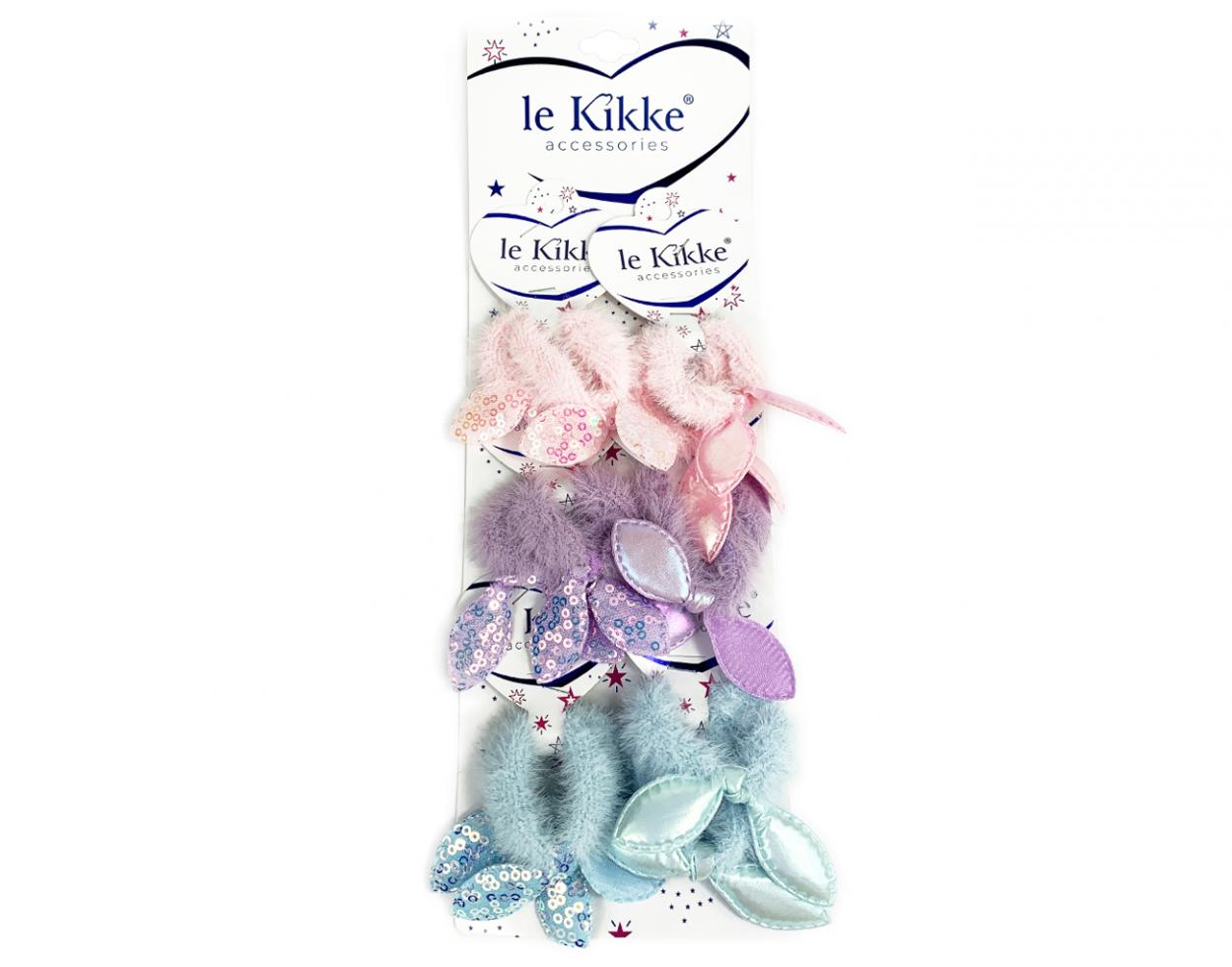 FC34309 MINI SCRUNCHIES FURRY BOW 41414