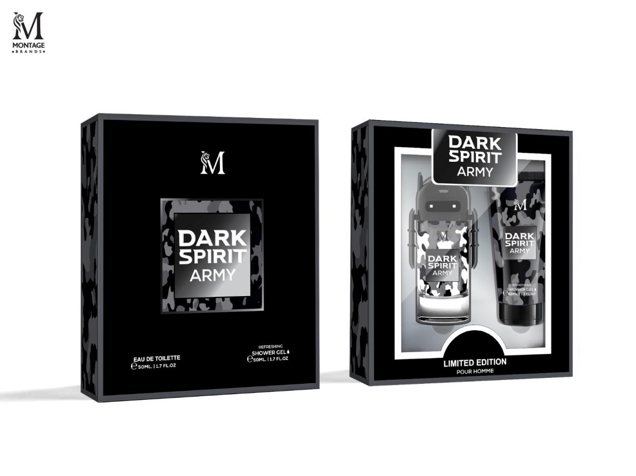MBG31 GIFT SET MONTAGE BRANDS 2PCS DARK SPIRIT ARMY 55532