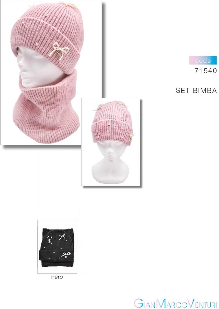 SET BIMBA NERO 71540N 41100