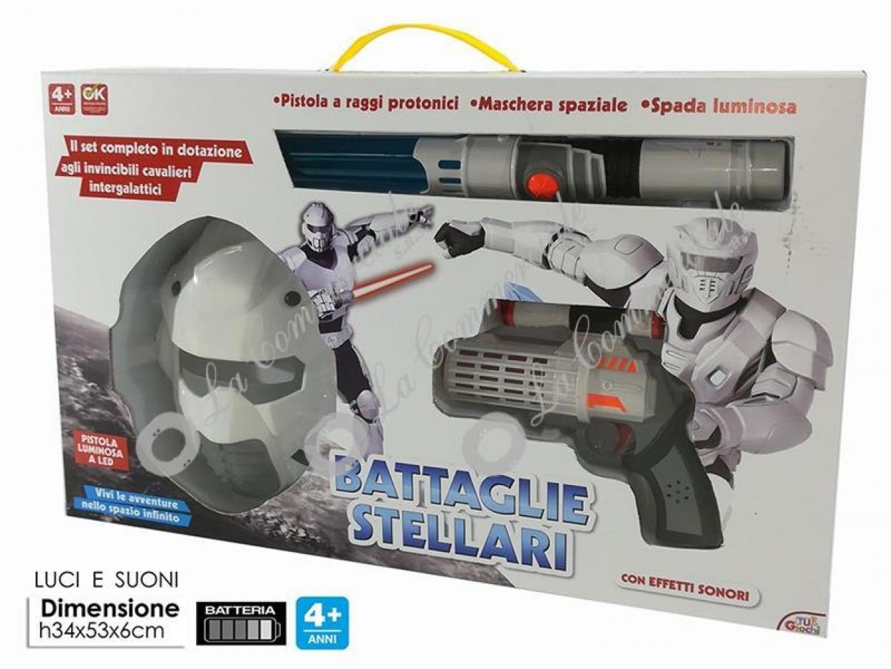 SET BATTAGLIE STELLARI CON MASCH B/O LUC/SUO 103307 40619