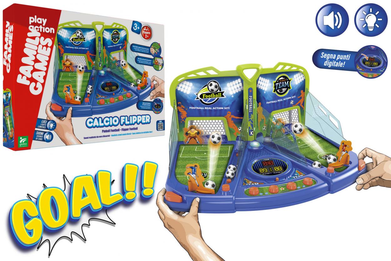 CALCIO FLIPPER B/O INTERATTIVO 42454 41185