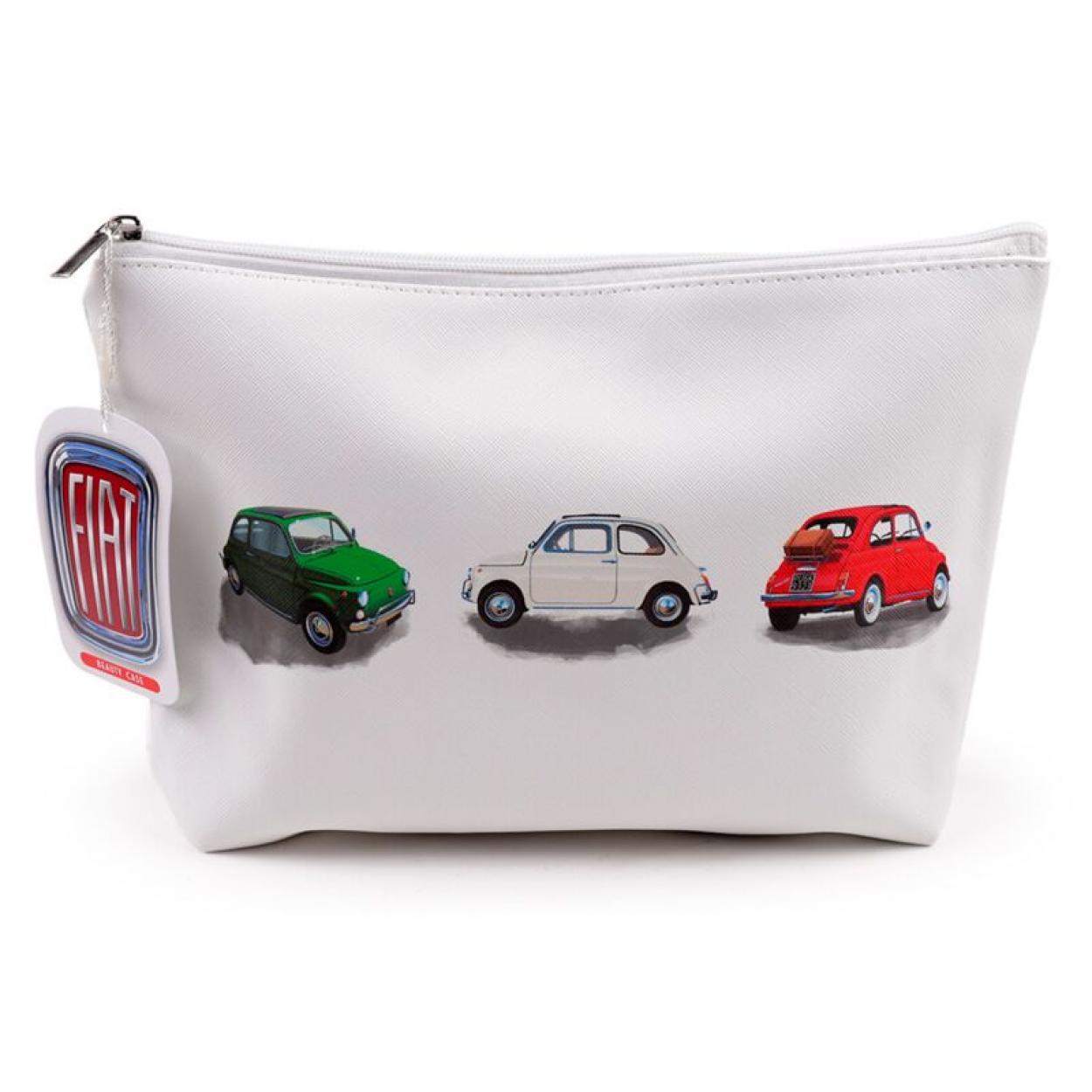 BAG213L BEAUTY CASE IN PVC GRANDE FIAT 500 19x29x6cm 41273