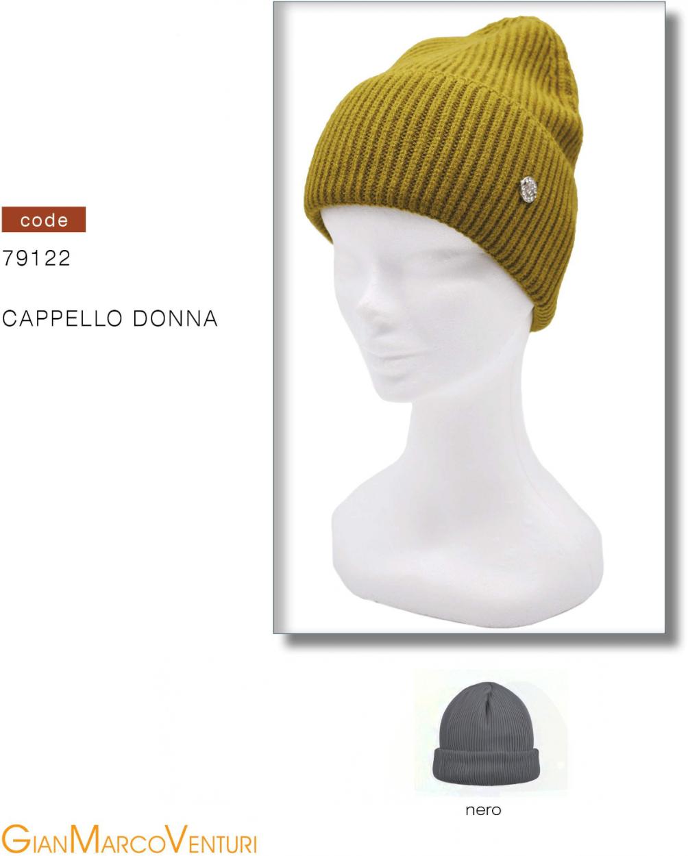 CAPPELLO DONNA NERO 79122N 41100