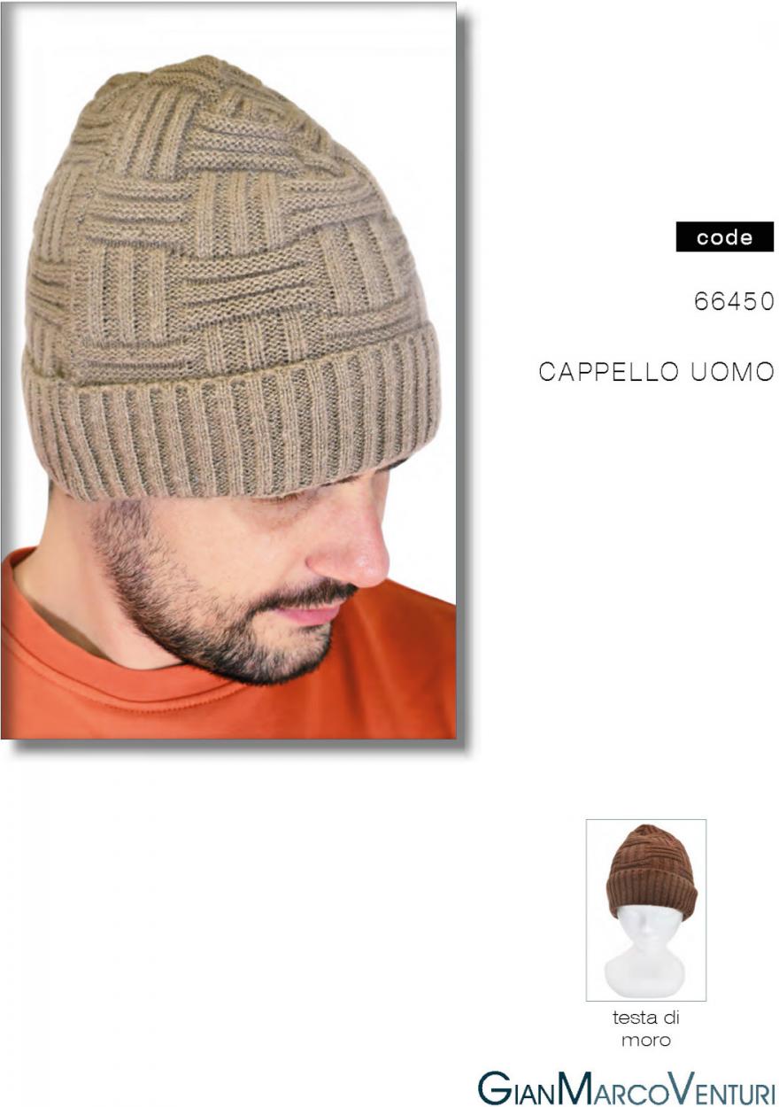 CAPPELLO UOMO MORO 66450TM 41100