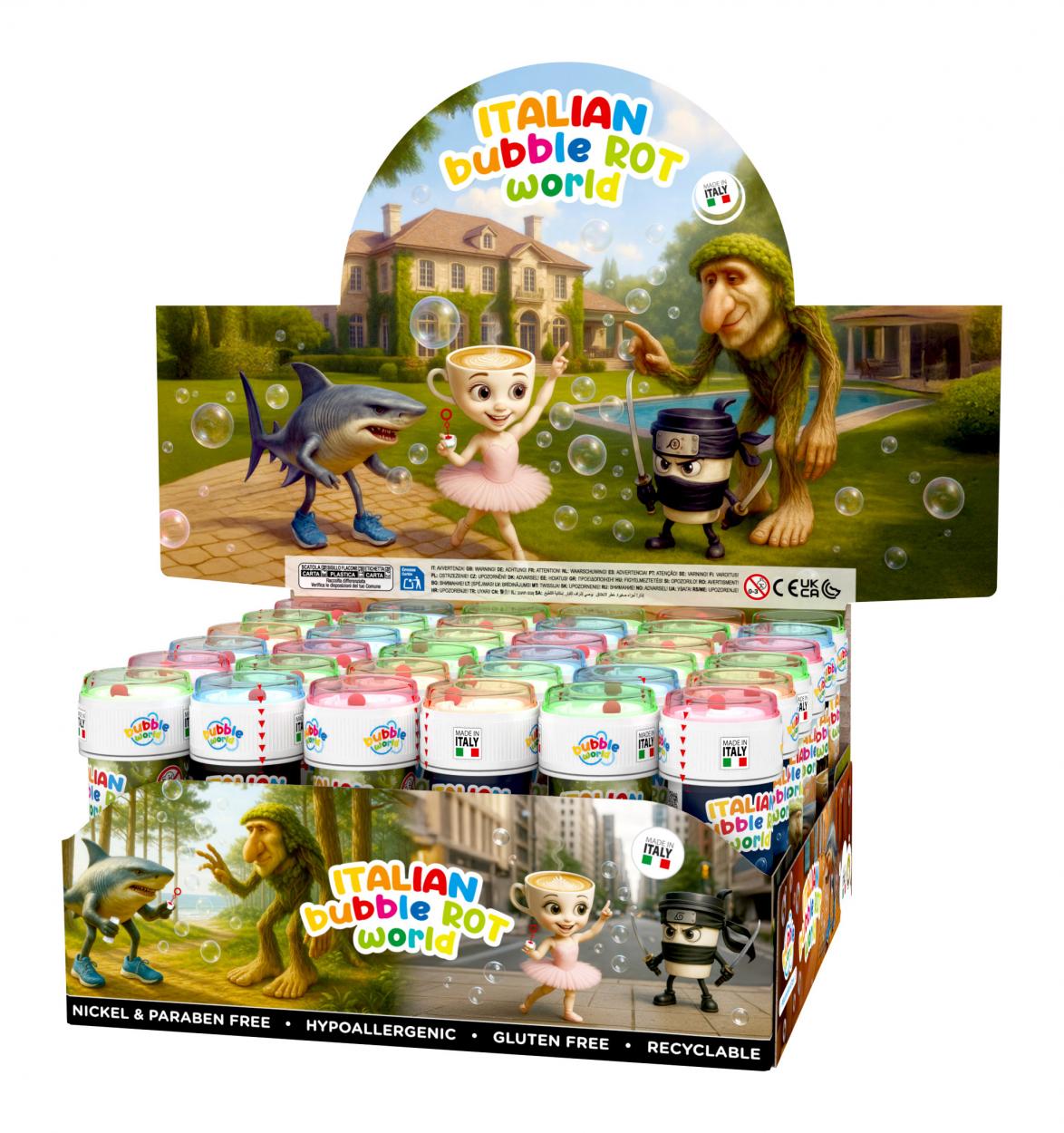 ITALIAN BUBBLE ROT BUBBLES 103001010054 40959