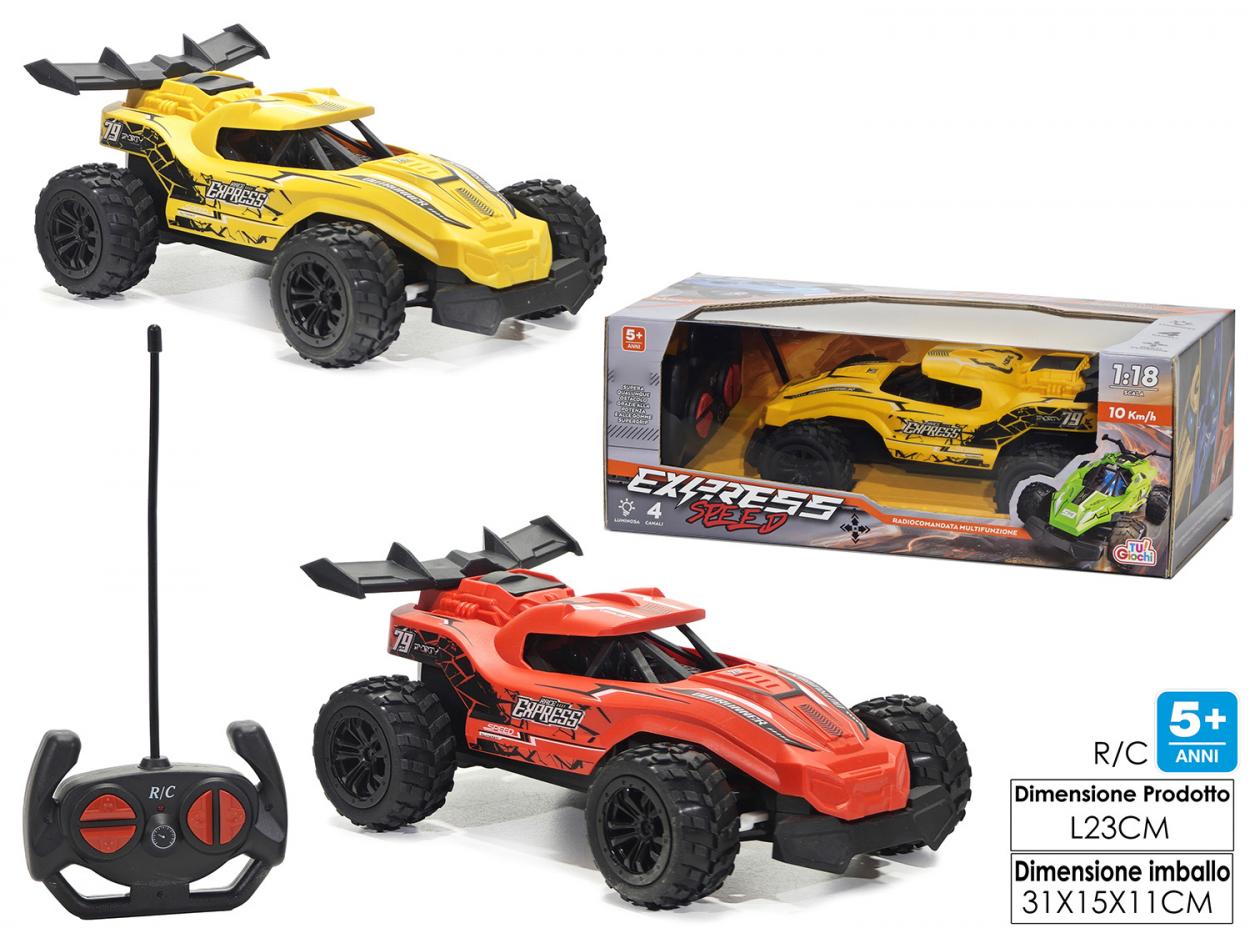 AUTO R/C 4 FUNZIONI 102781 40619