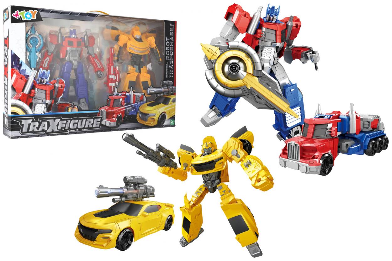 TRAXFIGURE ROBOT AUTO CAMION 2IN1 42440 41185