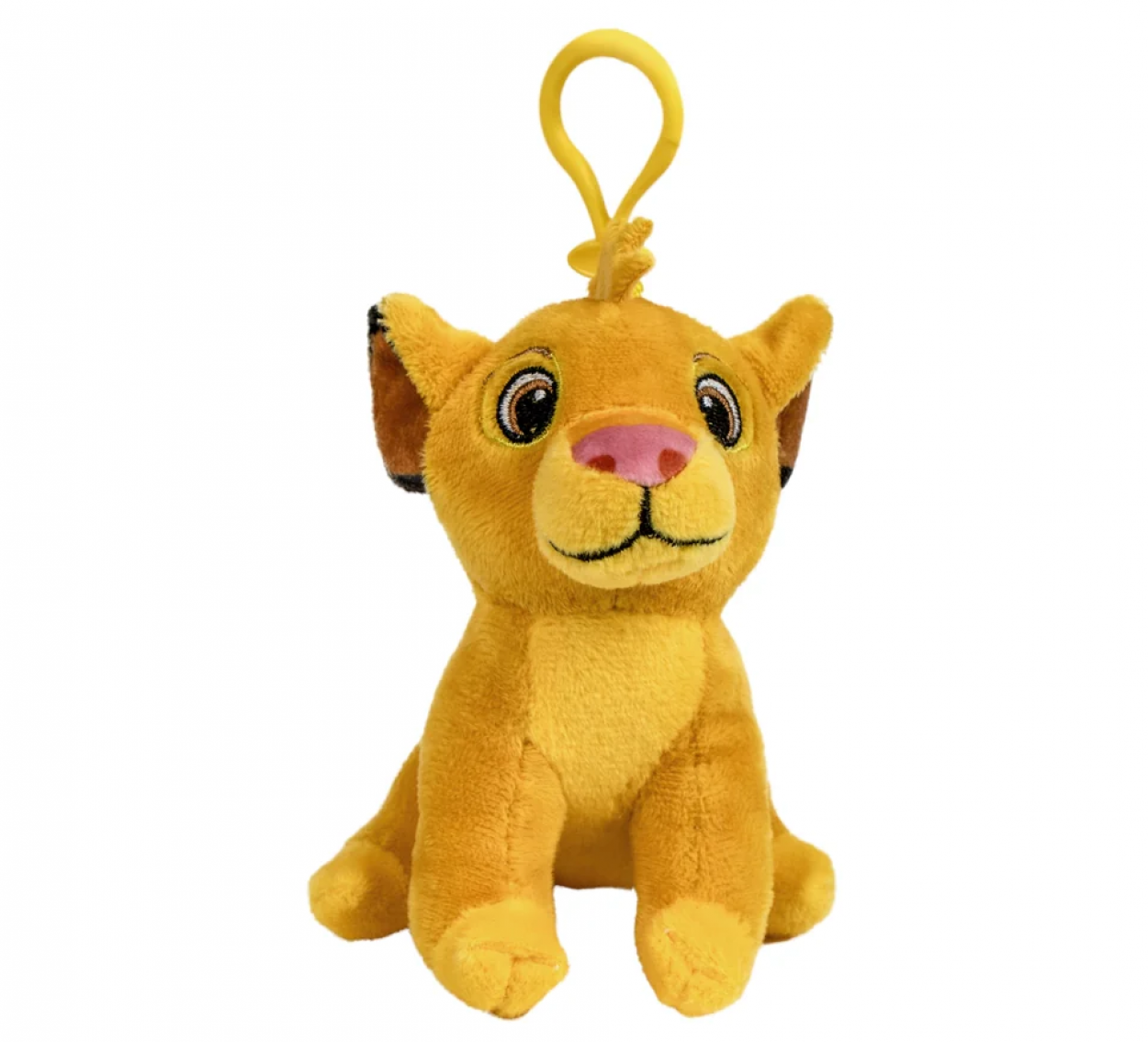 (MIS 0) SIMBA DISNEY ANIMAL FRIENDS PELUCHE P/CHIAVI 12.5CM C/BAGCLIP 2600002712 41115