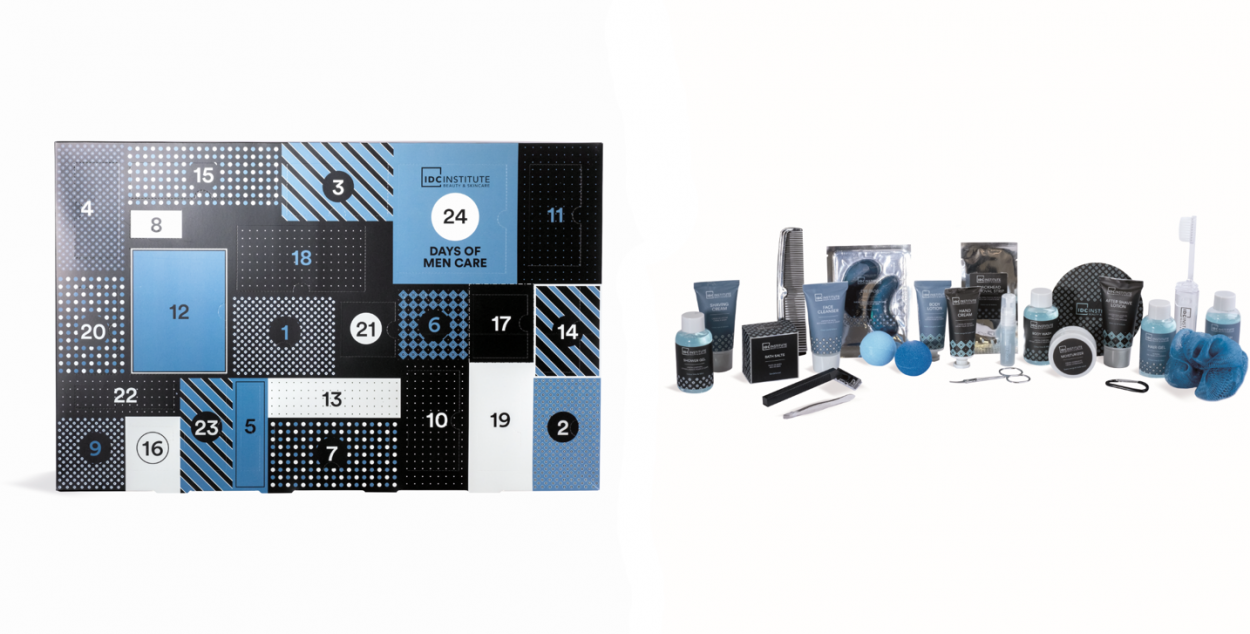 IDC INSTITUTE MEN ADVENT CALENDAR 24 DAYS 68337 52555
