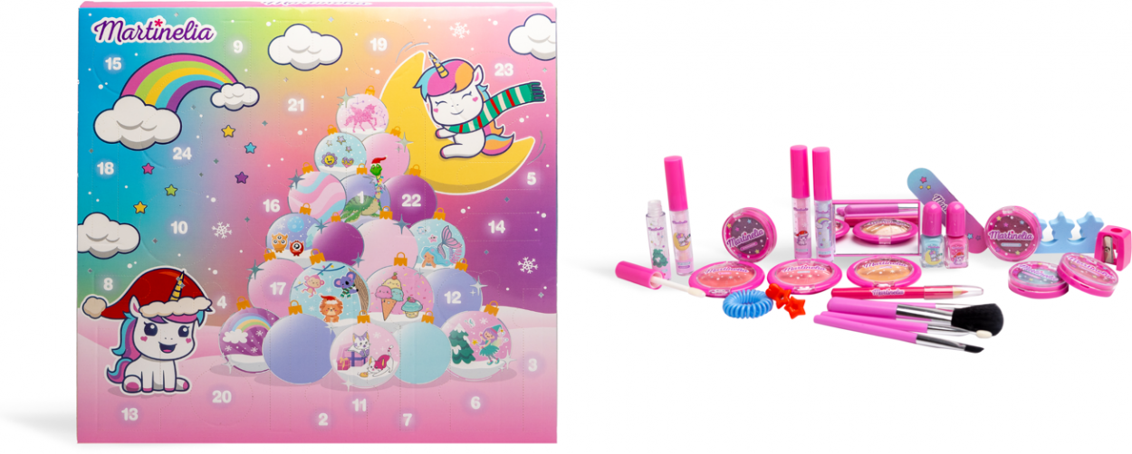 MARTINELIA CHRISTMAS ADVENT CALENDAR 24pcs 99128 52555