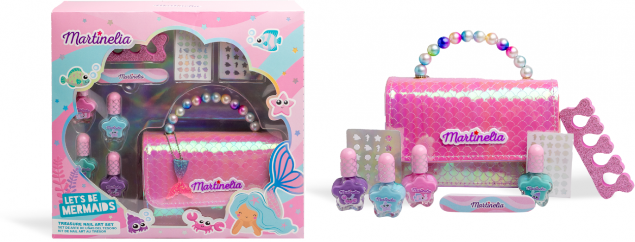 MARTINELIA LET'SBE MERMAIDS TREASURE NAIL ART SET 85438 52555