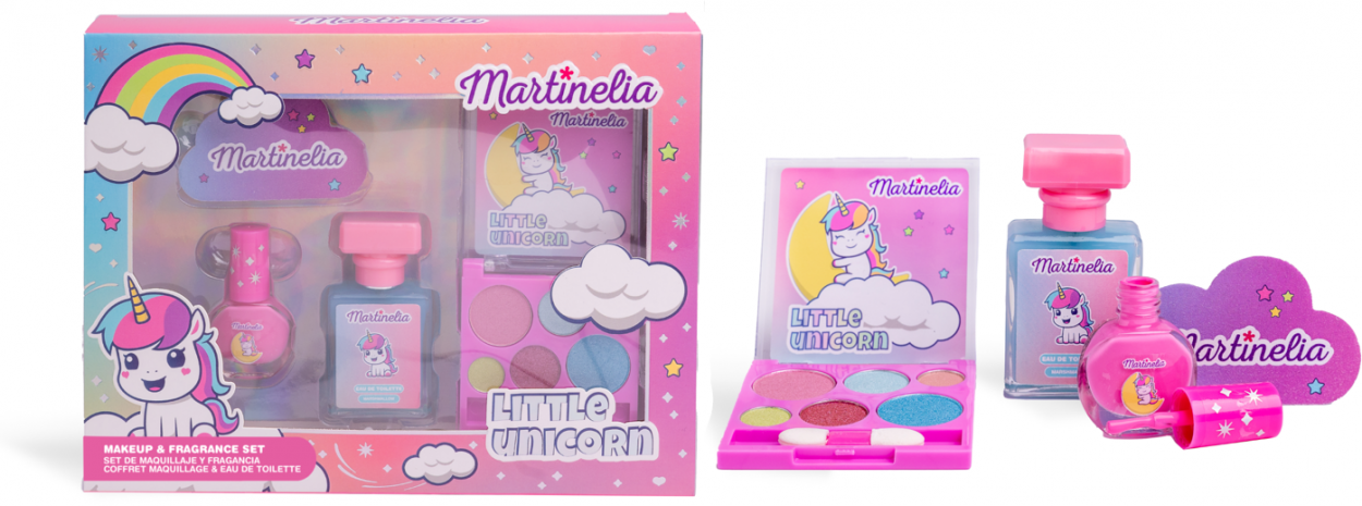 MARTINELIA LITTLE UNICORN MAKEUP & FRAGRANCE SET 85497 52555