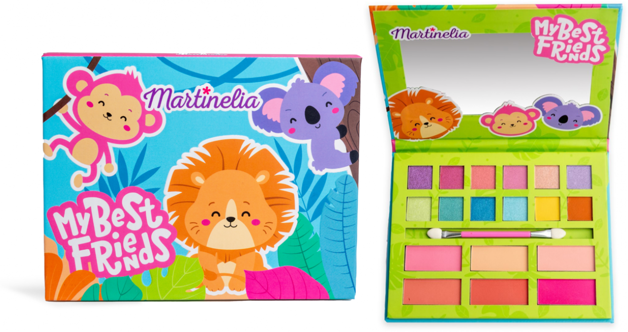 MARTINELIA MY BEST FREIDNS EYES&BLUSH PALETTE 85449 52555