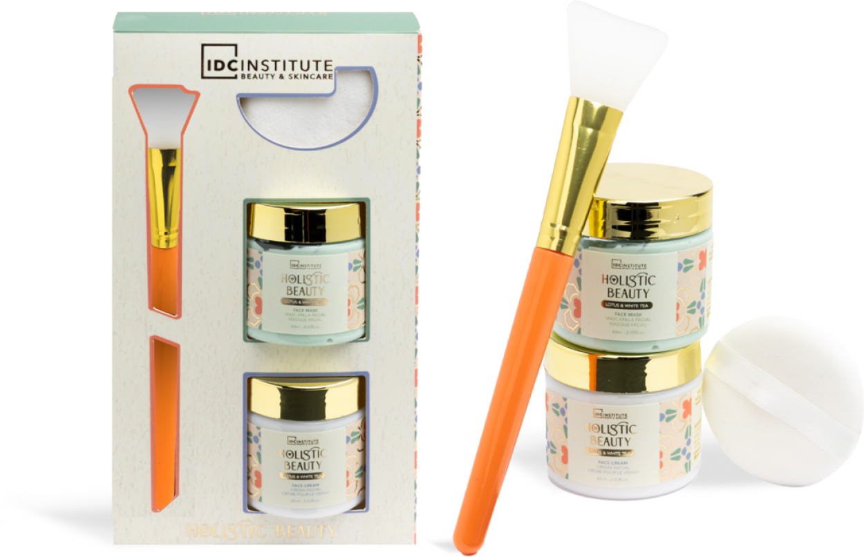 IDC INSTITUTE HOLISTIC BEAUTY SKINCARE SET 4pcs 42215 52555