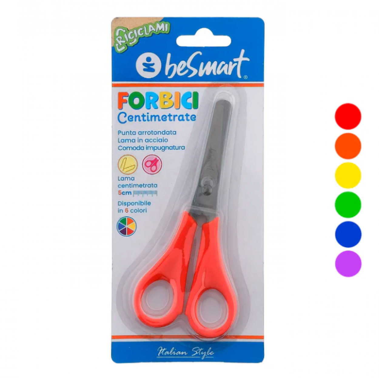 FORBICI CENTRIMETRATE IN BLISTER BE SMART 01040031 40808
