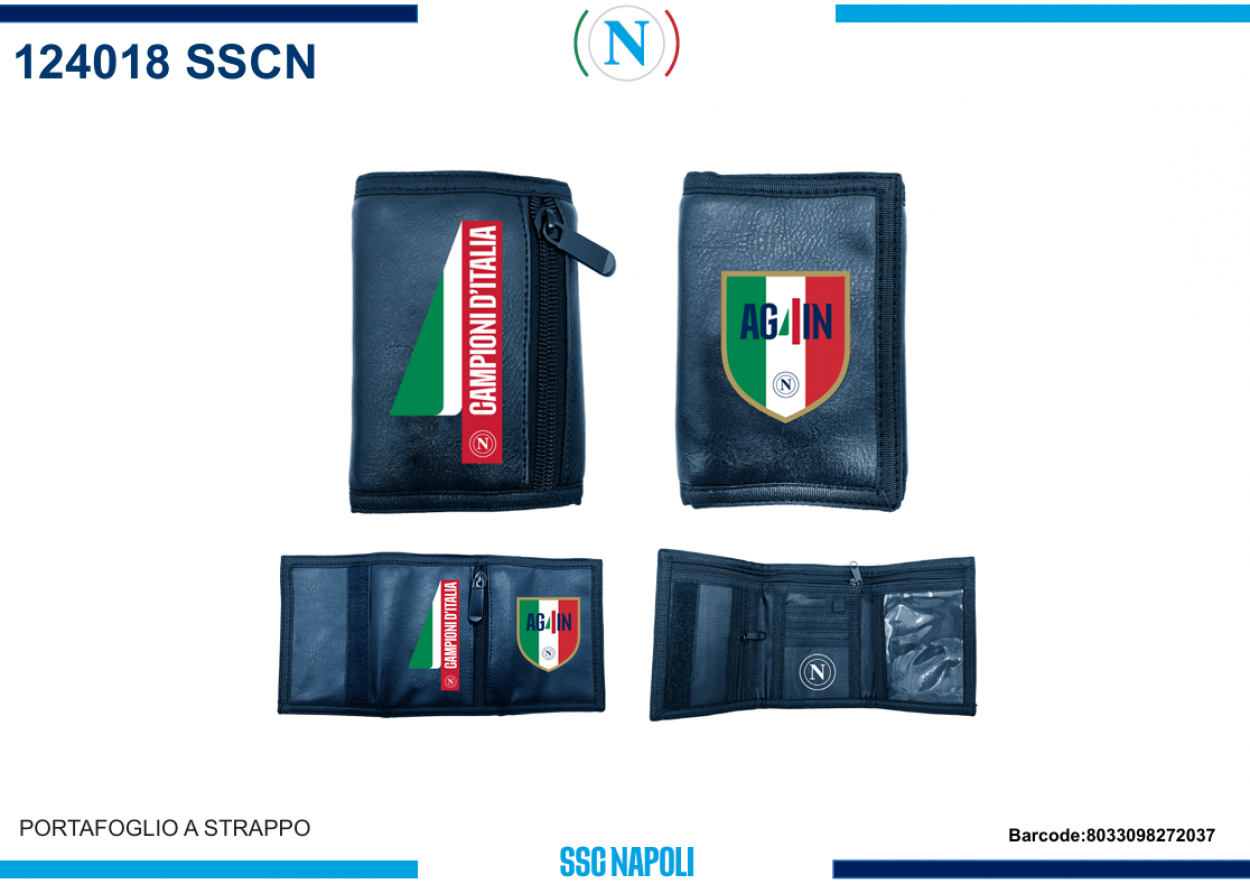 PORTAFOGLIO A STRAPPO AG4IN SSC NAPOLI 124018 SSCN 40351