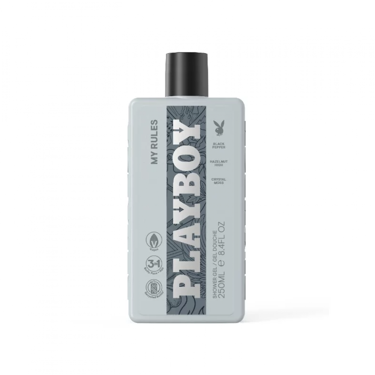 PBY0339 PLAYBOY MY RULES SHOWER GEL 250ml 41454