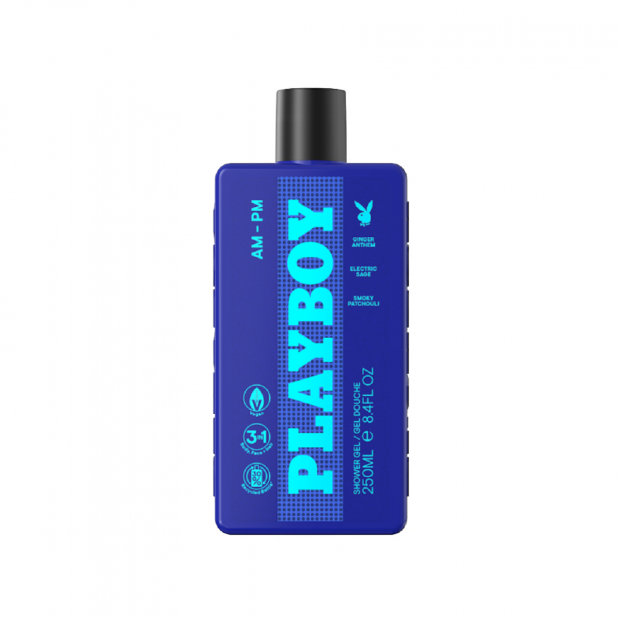 PBY0336 PLAYBOY AM TO PM SHOWER GEL 250ml 41454