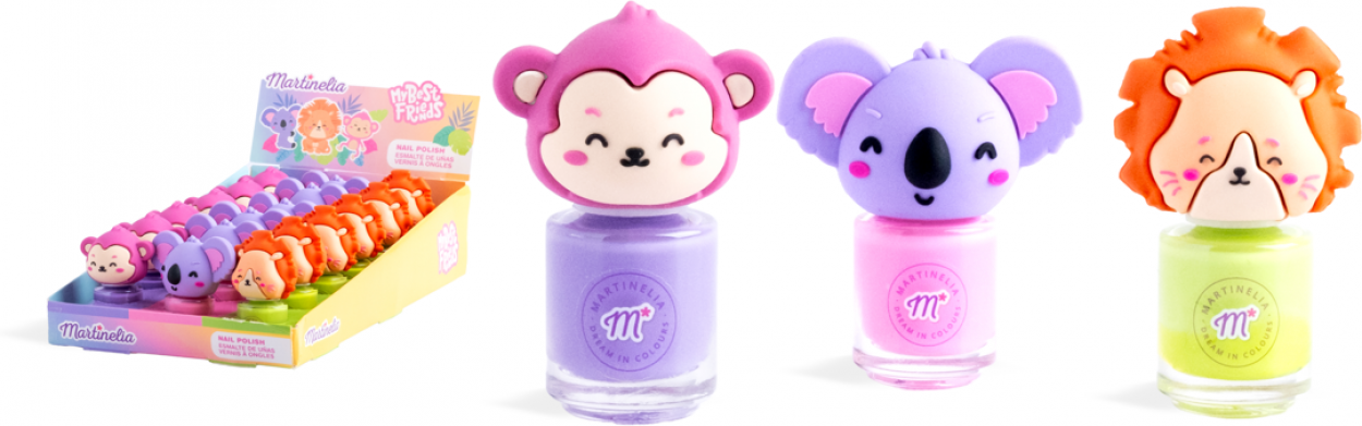 MARTINELIA MY BEST FRIENDS ANIMALS NAIL POLISH 90436 52555