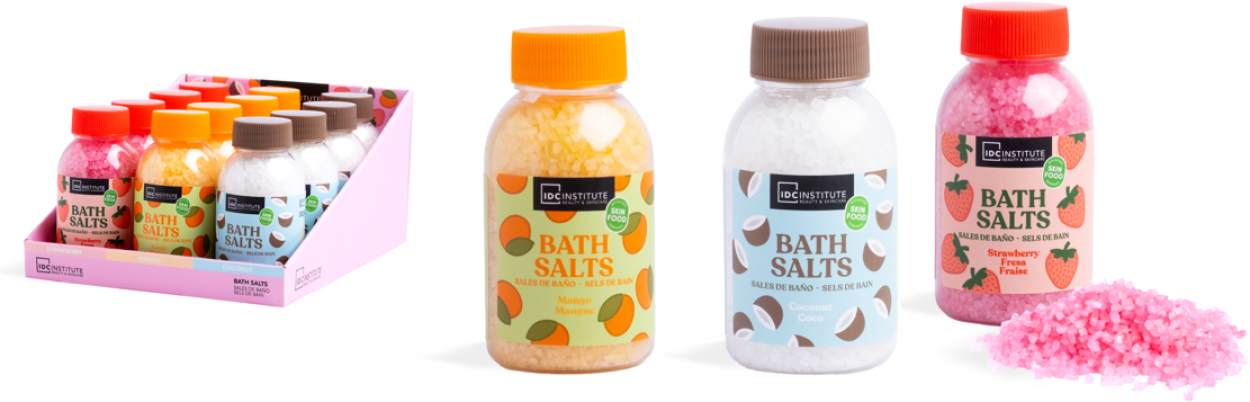 IDC INSTITUTE BATH SALTS 175g 90426 52555